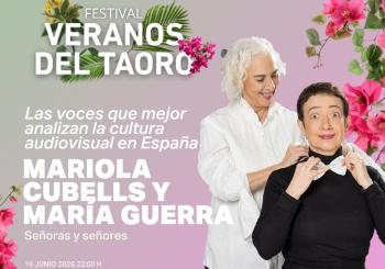 Señoras y Señoras con Mariola Cubells y María Guerra en Tenerife