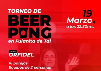 Beerpong Fulanita de tal jueves 19 de marzo en Madrid