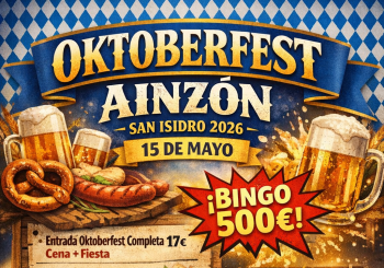 OKTOBERFEST AINZÓN SAN ISIDRO 2026 Zaragoza