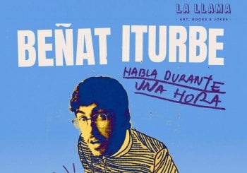 Beñat Iturbe habla durante una hora en Barcelona