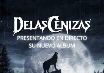 Delascenizas en directo presentando su album EL CAMINO DEL LOBO a Madrid