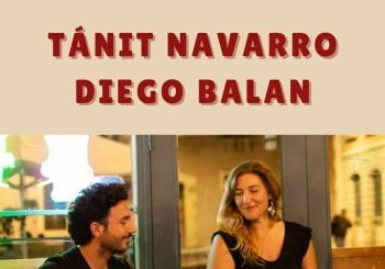 Tànit Navarro y Diego Balan en Casa Adret en Barcelona