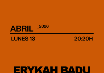 ERYKAH BADU, MAMA'S GUN · AUDE Listening Session en Barcelona