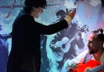 Espectáculo en el tablao Ópera Flamenca en Madrid
