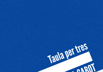 Taula per tres en Barcelona
