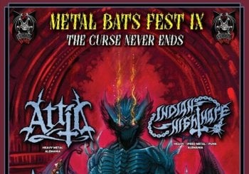 METAL BATS FEST IX: THE CURSE NEVER ENDS. Attic (Ger) + Indian Nightmare (Ger) + Sinner Rage (Esp) + Dreamweaver (Esp) Valencia/València