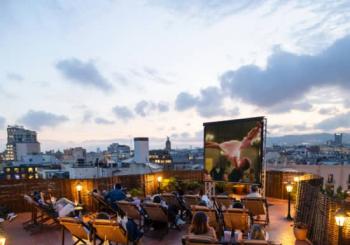 Open-Air Rooftop Cinema en El Palace Barcelona