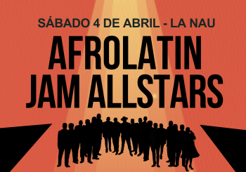 AFROLATIN JAM AL STARS LIVE RECORDING EN LA NAU en Barcelona