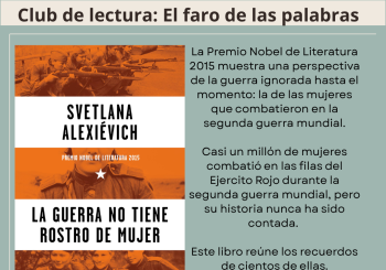 Club de lectura: El faro de las palabras en Gipuzkoa
