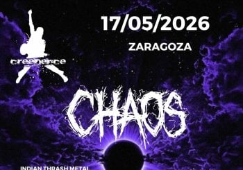 CHAOS (INDIA) + NUCLEAR WARFARE (ALEMANIA) en SALA CREEDENCE - a Zaragoza