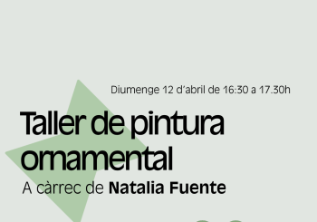 Taller Rata Market Primavera: Pintura ornamental sobre fusta Balears, Illes