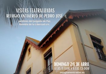 VISITA TEATRALIZADA AL REFUGIO en Alicante