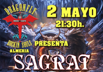 SAGRAT + SATURNO EN DRAGONFLY ROCK CAFÉ en Almería
