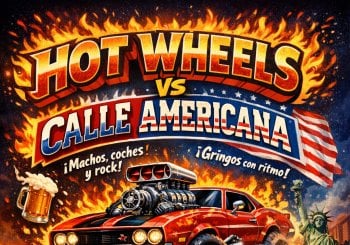 Hot Wheels + Calle Americana Madrid