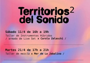 Talleres: TERRITORIOS DEL SONIDO 2 en Barcelona