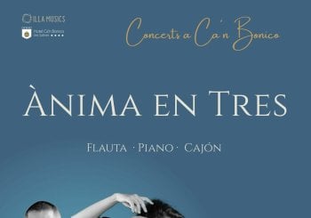 ÀNIMA EN TRES · Flauta · Piano · Cajón Balears, Illes