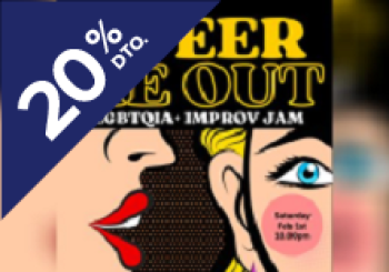 Queer Me Out! LGBTQIA+ Improv Jam - ENG en Barcelona