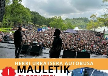 HERRI URRATS AUTOBUSA. MAULE-SENPERE 0800:--18:00 (1) --