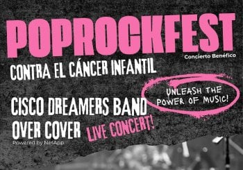 Concierto Solidario de Cisco Dreamers Band y Over Cover a beneficio de Fundación Aladina Madrid
