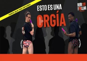 Esto es una orgía en Barcelona