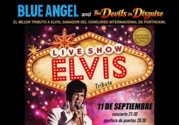 CONCIERTO BLUE ANGEL ELVIS TRIBUTE - ALMERÍA - SALA BERLIN SOCIAL CLUB - VIERNES 11 DE SEPTIEMBRE