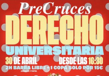 30 ABRIL - PRECRUCES DERECHO en La Loca María en Granada