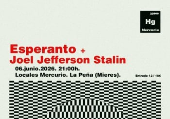 Concierto: ESPERANTO + Joel Jefferson Stalin Asturias