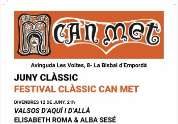 ELISABETH ROMA & ALBA SESÉ 'VALSOS D'AQUÍ I D'ALLÀ' Girona