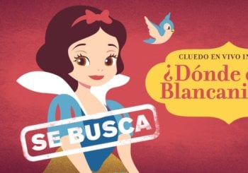 Cluedo en vivo infantil ¿Dónde estás Blancanieves? en Madrid