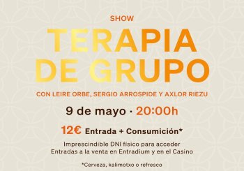 TERAPIA DE GRUPO, Leire Orbe, Sergio Arrospide y Axlor Riezu Bizkaia