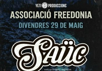 Saüc + Vatua / Freedonia - 29 maig Barcelona