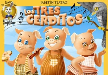LOS TRES CERDITOS - Jabetín Teatro - Domingo 24 Enero (12:00 h) Público Familiar Córdoba