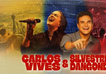 Carlos Vives y Silvestre Dangond en Ciudad de México