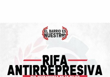 Rifa Antirrepresiva en Madrid