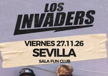 CONCIERTO LOS INVADERS - SEVILLA - SALA FUN CLUB - VIERNES 27 DE NOVIEMBRE