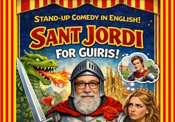Sant Jordi for Guiris – Stand-Up Comedy in English en Barcelona