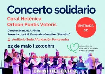 Concerto solidario Coral Helénica Orfeón Pontis Veteris Pontevedra