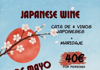 CATA DE VINOS JAPONESES CON MARIDAJE a Barcelona