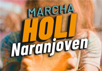 Marcha Holi con el Centro Juvenil Naranjoven Madrid