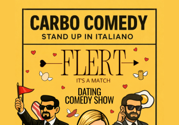 Carbo Comedy x FLERT Dating Comedy Show in Italiano a en Madrid