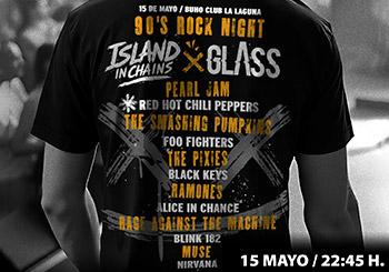 90’S Rock Nighcon Island Inchain & Glass Band en Tenerife