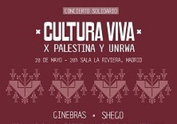 CULTURA VIVA x Palestina y UNRWA en Madrid