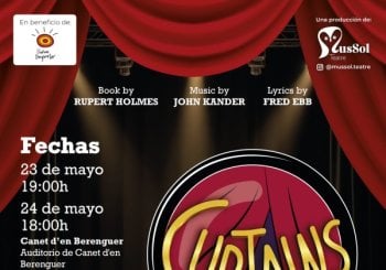 Curtains, una intrigante comedia musical, ALCÀSSER en Valencia