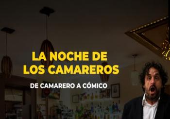 La noche de los camareros en Huertas en Madrid