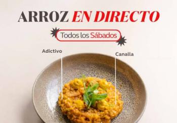 Saturday Rice en la terraza planta Z del hotel Canopy Madrid Castellana