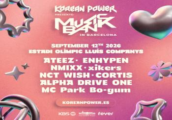 Korean Power presents: Music Bank World Tour Barcelona 2026 en Estadi Olímpic