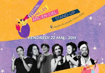 Stand-up Les Sous-Entendu·e·s x Festival Familles Arc-en-ciel Brussels