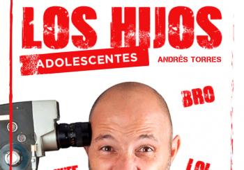 Los hijos adolescentes con Andrés Torres Redondela
