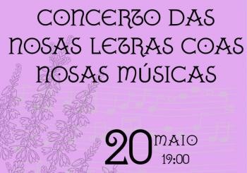 CONCERTO DAS NOSAS LETRAS COAS NOSAS MÚSICAS en Ferrol