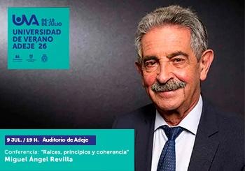 Conferencia de Miguel Ángel Revilla en Tenerife